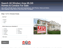 Tablet Screenshot of housesforsaleinwindsor.com